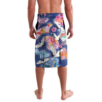 Hawaiian and Japanese Culture Together Lavalava Hawaiian Archipelago Shape Sea Animals