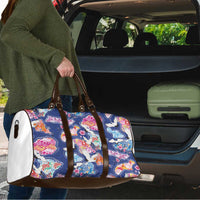 Hawaiian and Japanese Culture Together Travel Bag Hawaiian Archipelago Shape Sea Animals LT03 - Polynesian Pride