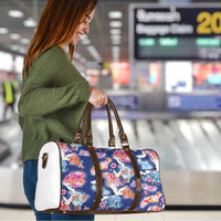 Hawaiian and Japanese Culture Together Travel Bag Hawaiian Archipelago Shape Sea Animals LT03 - Polynesian Pride