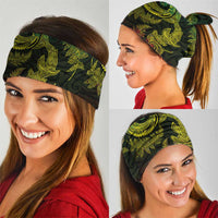 New Zealand Sea Animals with Maori Tribal Tattoo Neck Gaiter Shark Manta Ray with Silver Fern Reggae LT03 - Polynesian Pride