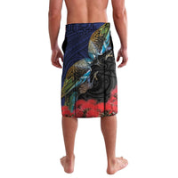 New Zealand Maori Hongi Culture Lavalava Tui Bird Pohutukawa and Polynesian Pattern LT03 - Polynesian Pride