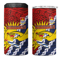 Kiribati Independence Day 4 in 1 Can Cooler Tumbler Polynesian and Melanesian Art Tattoo LT03 One Size: 16 oz Red - Polynesian Pride