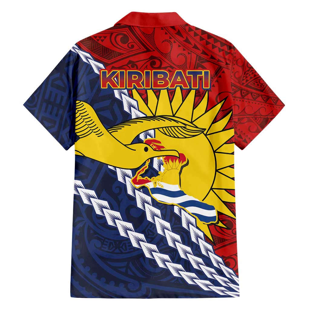 Kiribati Independence Day Family Matching Puletasi and Hawaiian Shirt Polynesian and Melanesian Art Tattoo LT03 - Polynesian Pride