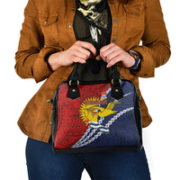 Kiribati Independence Day Shoulder Handbag Polynesian and Melanesian Art Tattoo