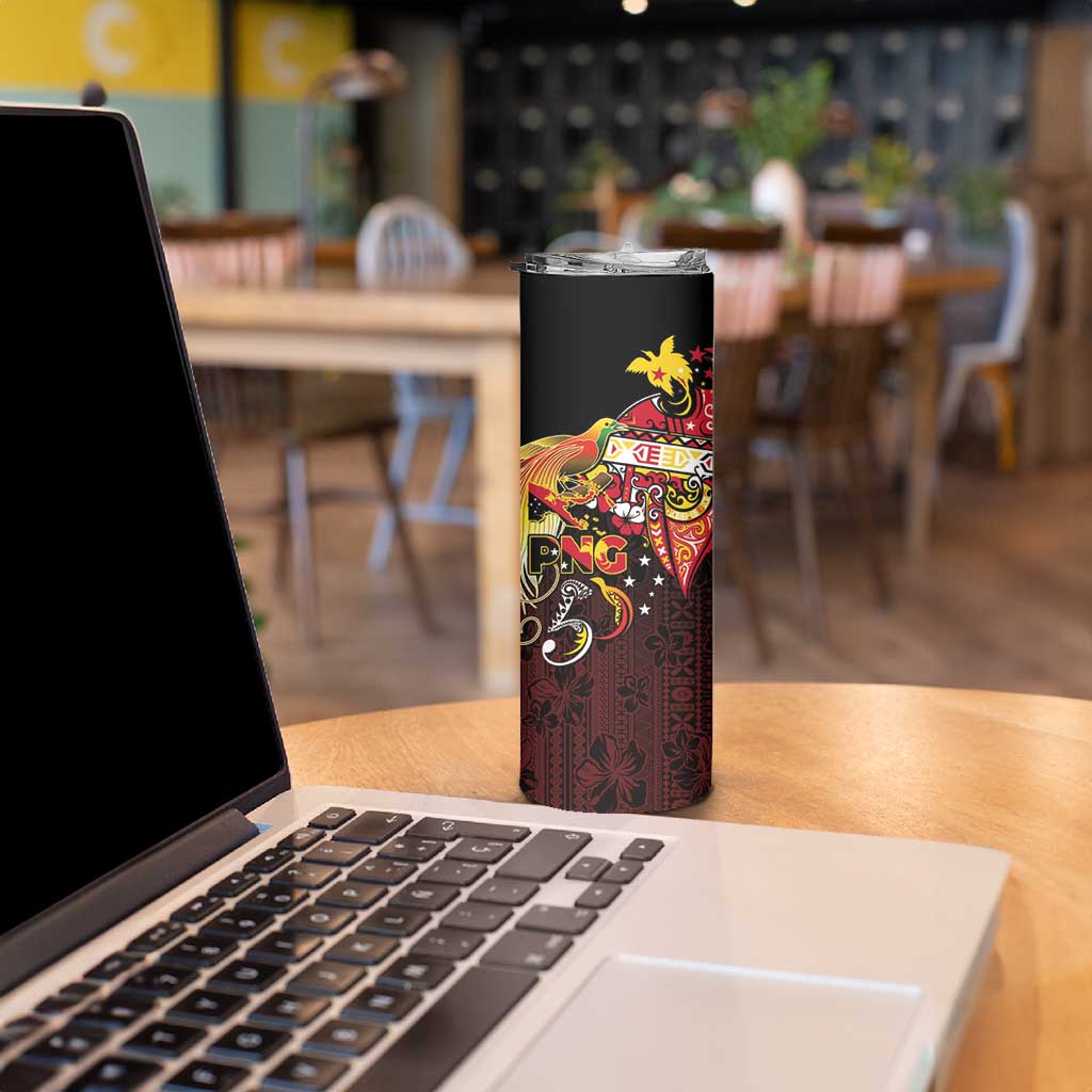 Papua New Guinea 2025 Skinny Tumbler 50th Independence Day Anniversary