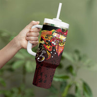 Papua New Guinea 2025 Tumbler With Handle 50th Independence Day Anniversary