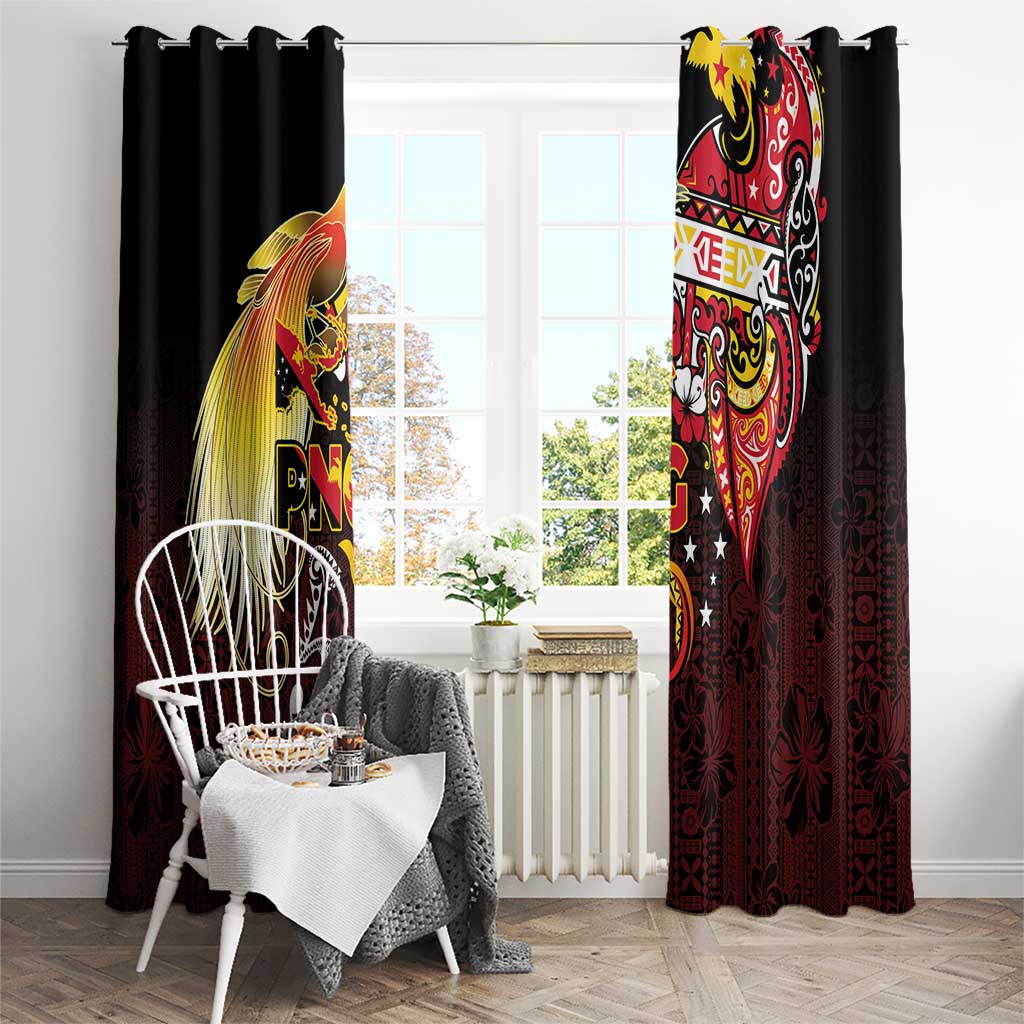 Papua New Guinea 2025 Window Curtain 50th Independence Day Anniversary