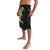 Hawaiian Tropical Plants and Chameleon Lavalava Polynesian Art Colorful - Polynesian Pride