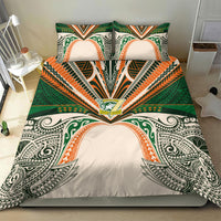 Cook Islands Rugby League Bedding Set Polynesian and Tatau Tribal Art - Retro Palette LT03 - Polynesian Pride