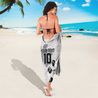 Custom Fiji Rugby Pacific Champions 2024 Sarong Anniversary 7 Titles - Fijians Rugby and Tapa Hibiscus White Art LT03 - Polynesian Pride