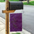 Hawaiian Whales Polynesian Art Motifs Garden Flag Purple Color - Polynesian Pride