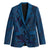Hawaiian Whales Polynesian Art Motifs Blazer Blue Color - Polynesian Pride
