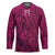 Hawaiian Whales Polynesian Art Motifs Hockey Jersey Pink Color - Polynesian Pride