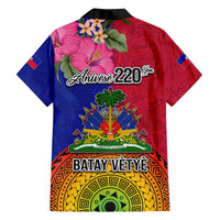 Haiti Battle of Vertieres Family Matching Long Sleeve Bodycon Dress and Hawaiian Shirt The Haitian Revolution 220th Anniversary Polynesian Style LT03 - Polynesian Pride