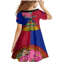 Personalised Haiti Battle of Vertieres Family Matching Mermaid Dress and Hawaiian Shirt The Haitian Revolution 220th Anniversary Polynesian Style LT03 - Polynesian Pride