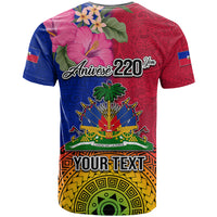 Personalised Haiti Battle of Vertieres T Shirt The Haitian Revolution 220th Anniversary Polynesian Style LT03 - Polynesian Pride