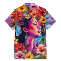 Polynesian Women Family Matching Mermaid Dress and Hawaiian Shirt Tropical Plant - Vibrant Surreal Dreamscape Vibe LT03 - Polynesian Pride