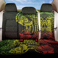 Hawaiian Manta Ray and Hammerhead Shark Tribal Tattoo Back Car Seat Cover with Polynesian Tribal Pattern Reggae Style LT03 One Size Multicolor - Polynesian Pride