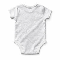 Lotu Tamaiti Samoan Art Tattoo Polynesian Pattern Baby Onesie