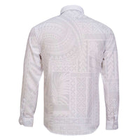 Lotu Tamaiti Samoan Art Tattoo Siapo Pattern Family Matching Off Shoulder Short Dress and Hawaiian Shirt LT03 - Polynesian Pride