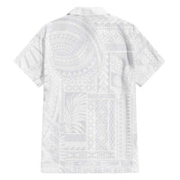 Lotu Tamaiti Samoan Art Tattoo Siapo Pattern Family Matching Summer Maxi Dress and Hawaiian Shirt LT03 - Polynesian Pride