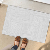Lotu Tamaiti Samoan Art Tattoo Siapo Pattern Rubber Doormat LT03 - Polynesian Pride