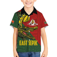 Sepik River Crocodile & Arts Festival Melanesian Pattern Hawaiian Shirt LT03 - Polynesian Pride