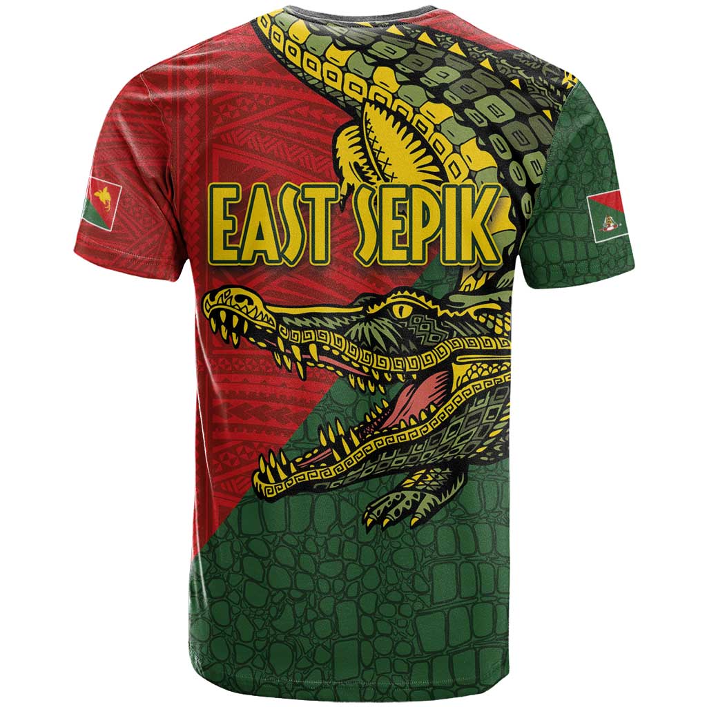 Sepik River Crocodile & Arts Festival Melanesian Pattern T Shirt LT03 - Polynesian Pride