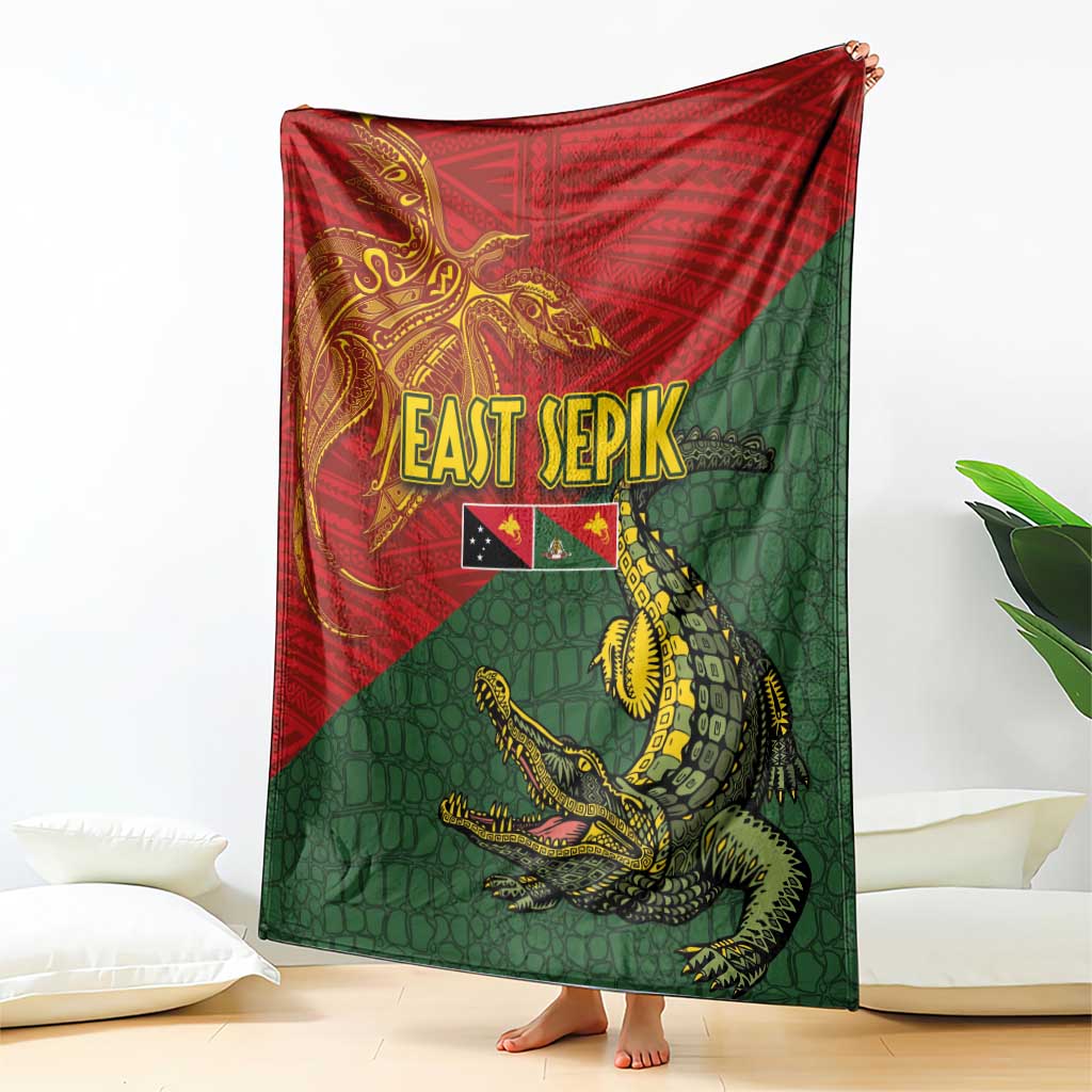 Sepik River Crocodile & Arts Festival Blanket Bird-of-paradise Melanesian Tattoo LT03 - Polynesian Pride