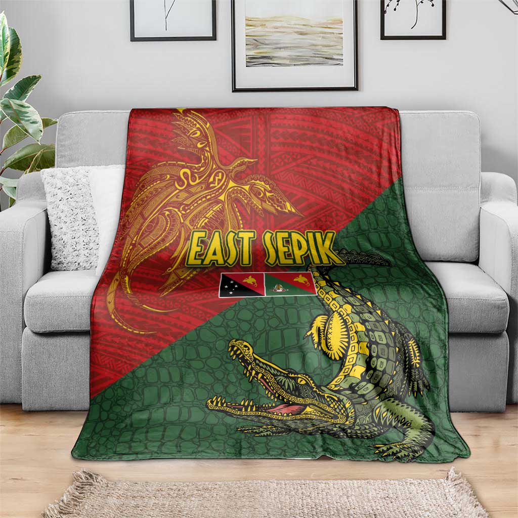 Sepik River Crocodile & Arts Festival Blanket Bird-of-paradise Melanesian Tattoo LT03 - Polynesian Pride