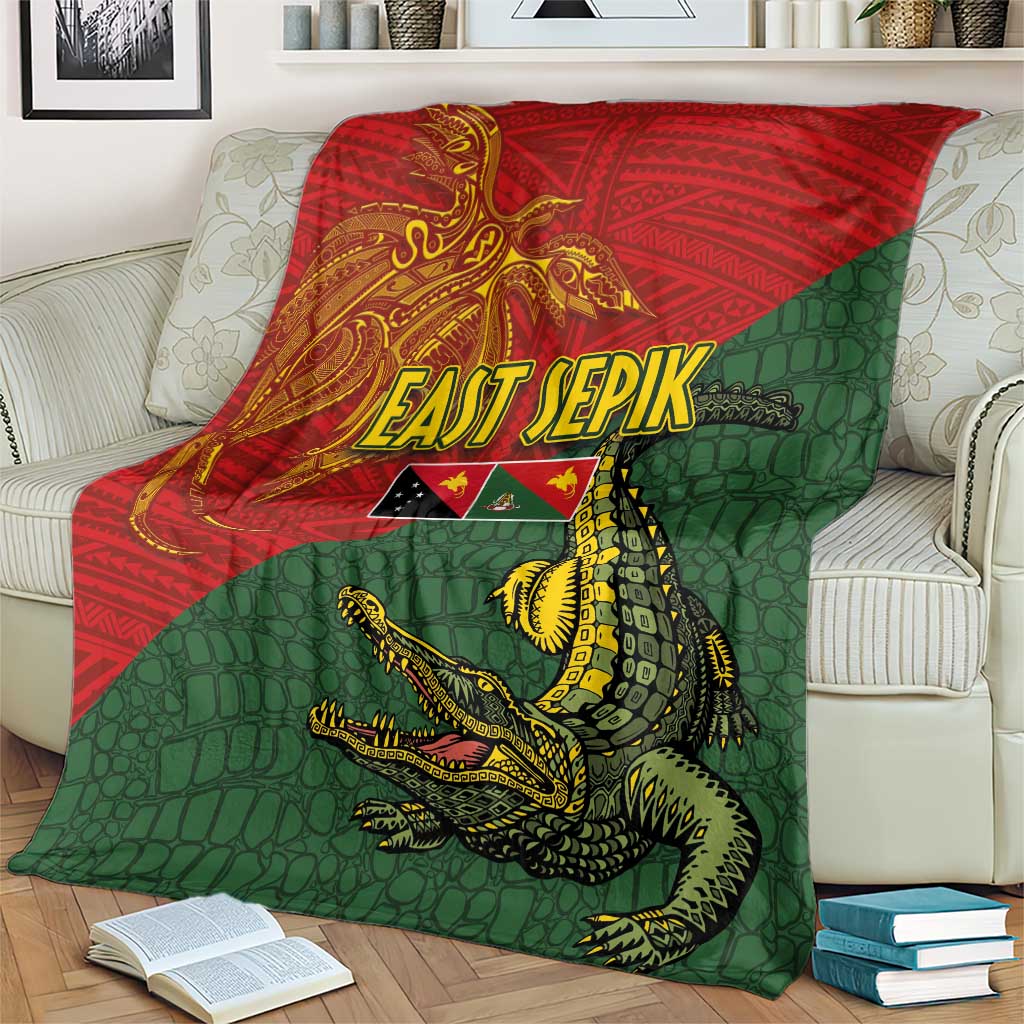 Sepik River Crocodile & Arts Festival Blanket Bird-of-paradise Melanesian Tattoo LT03 - Polynesian Pride