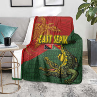 Sepik River Crocodile & Arts Festival Blanket Bird-of-paradise Melanesian Tattoo LT03 - Polynesian Pride