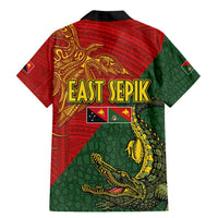 Sepik River Crocodile & Arts Festival Family Matching Mermaid Dress and Hawaiian Shirt Bird-of-paradise Melanesian Tattoo LT03 - Polynesian Pride