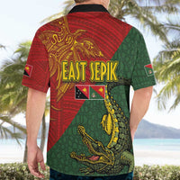Sepik River Crocodile & Arts Festival Hawaiian Shirt Bird-of-paradise Melanesian Tattoo LT03 - Polynesian Pride