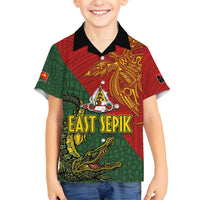 Sepik River Crocodile & Arts Festival Hawaiian Shirt Bird-of-paradise Melanesian Tattoo LT03 - Polynesian Pride