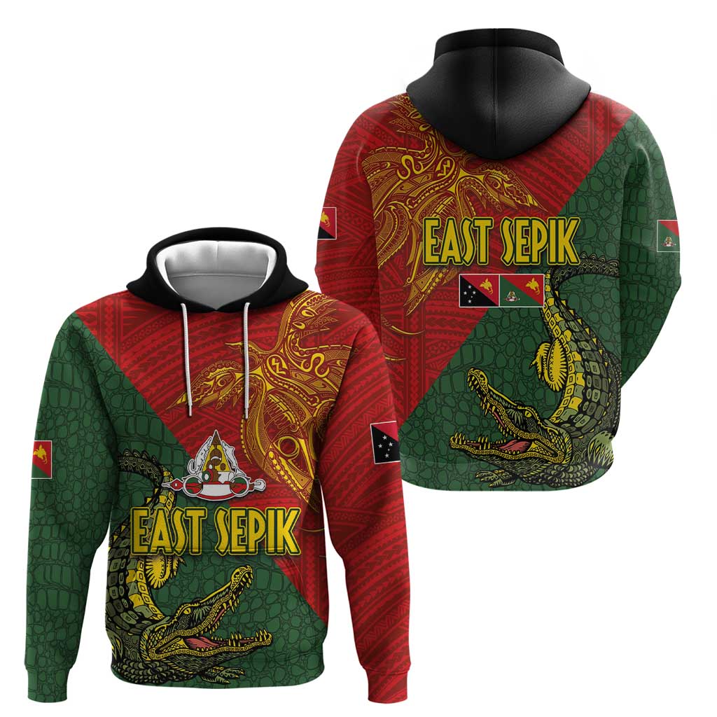Sepik River Crocodile & Arts Festival Hoodie Bird-of-paradise Melanesian Tattoo LT03 - Polynesian Pride