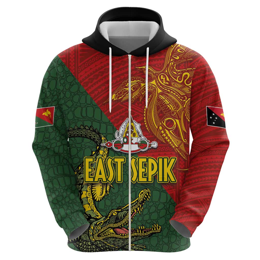 Sepik River Crocodile & Arts Festival Hoodie Bird-of-paradise Melanesian Tattoo LT03 - Polynesian Pride