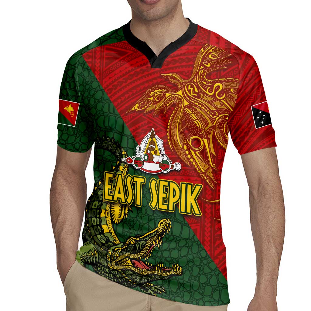 Sepik River Crocodile & Arts Festival Rugby Jersey Bird-of-paradise Melanesian Tattoo LT03 - Polynesian Pride