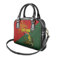 Sepik River Crocodile & Arts Festival Shoulder Handbag Bird-of-paradise Melanesian Tattoo LT03 - Polynesian Pride