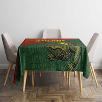 Sepik River Crocodile & Arts Festival Tablecloth Bird-of-paradise Melanesian Tattoo LT03 - Polynesian Pride