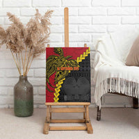 Papua New Guinea Independence Day Canvas Wall Art Bird-of-paradise Melanesian Tattoo LT03 - Polynesian Pride