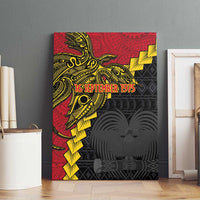 Papua New Guinea Independence Day Canvas Wall Art Bird-of-paradise Melanesian Tattoo LT03 - Polynesian Pride