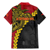 Papua New Guinea Independence Day Family Matching Mermaid Dress and Hawaiian Shirt Bird-of-paradise Melanesian Tattoo LT03 - Polynesian Pride