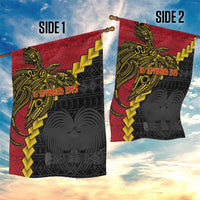 Papua New Guinea Independence Day Garden Flag Bird-of-paradise Melanesian Tattoo LT03 - Polynesian Pride