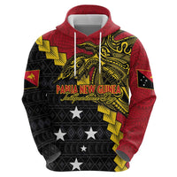 Papua New Guinea Independence Day Hoodie Bird-of-paradise Melanesian Tattoo LT03 - Polynesian Pride