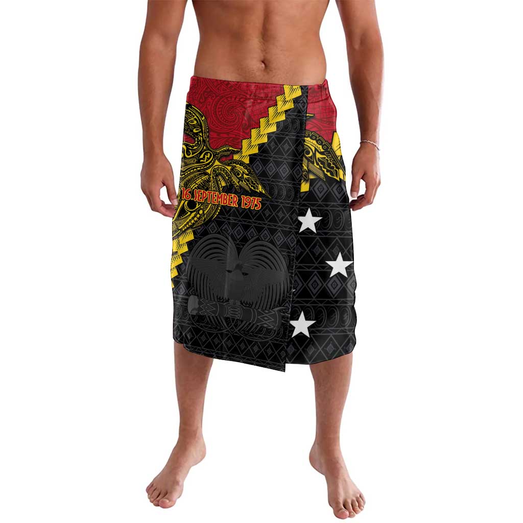 Papua New Guinea Independence Day Lavalava Bird-of-paradise Melanesian Tattoo LT03 Red - Polynesian Pride