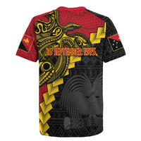 Papua New Guinea Independence Day Rugby Jersey Bird-of-paradise Melanesian Tattoo LT03 - Polynesian Pride