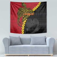 Papua New Guinea Independence Day Tapestry Bird-of-paradise Melanesian Tattoo LT03 - Polynesian Pride