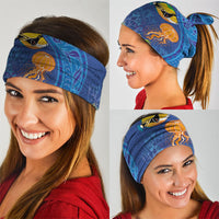 Hawaiian Funny Fruits Sea Animals Neck Gaiter Mango Reef Triggerfish and Pineapple Turtle and Mandarin Jellyfish LT03 - Polynesian Pride