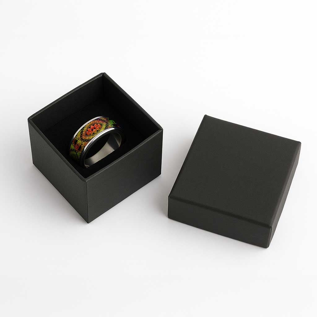 Traditional Samoa Maori Ornament Style Reggae Art Classic Ring - Polynesian Pride